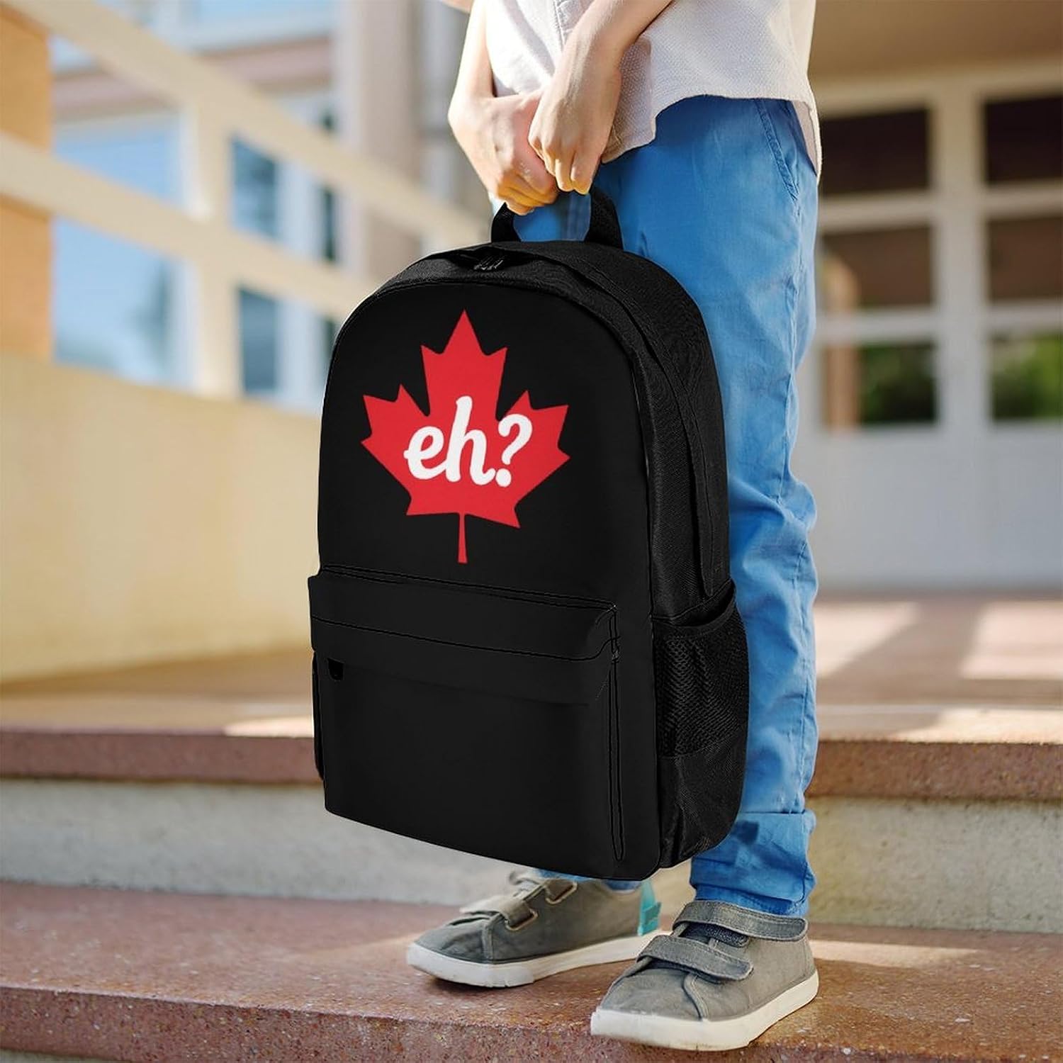 Canada Maple Leaf Eh Backpack Lightweight Backpacks Work Bag