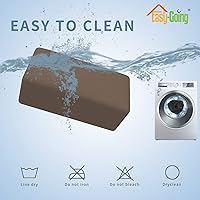 Vista 7 de Easy-Going Funda Elástica para Otomana Taburete de Almacenamiento Plegable Protector de Muebles Forro Rectangular Suave con Parte Inferior Elástica