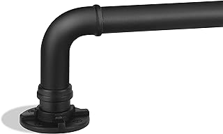 Sponsored Ad - MERJULAN Curtain Rods, Industrial Curtain Rod, Outdoor Curtain Rod, Black Curtain Rod, Rustic Curtain Rod, ...