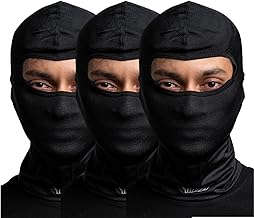 TIIVRA Pro Ventilation Balaclava for Bikers, 4 Way Stretch UV Protected Full Face Mask for Riding, Cycling,Sun & Dust Protection