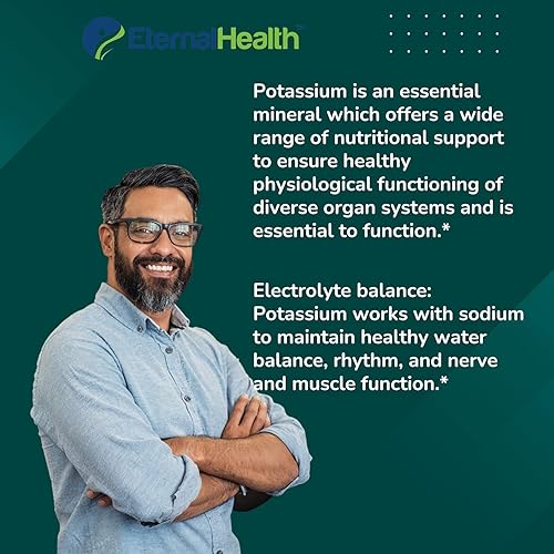 Miniatura 4 de Citrato de potasio 900 mg (90 cápsulas vegetales) 100% herbario sin efectos secundarios conocidos - por shopmore01