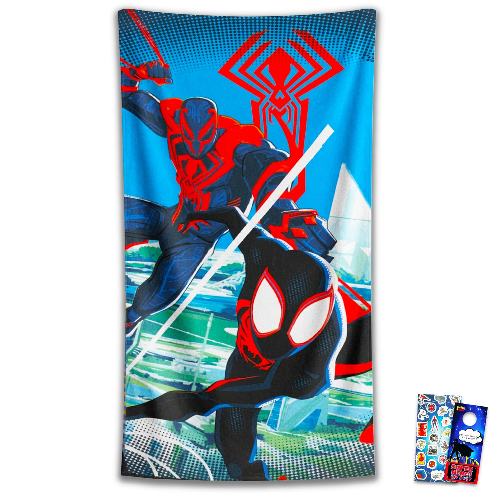 Amazon.com: Marvel Spiderman Towel Set - Bundle with 27x54 Miles