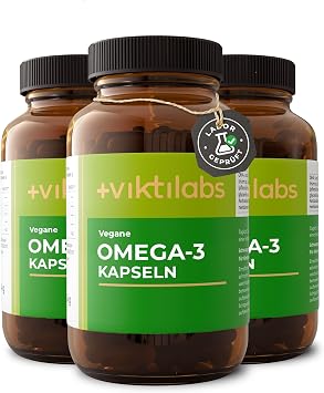 Vegan Omega-3 Capsules - Made from Algae Oil - 936 mg Omega-3 per Daily