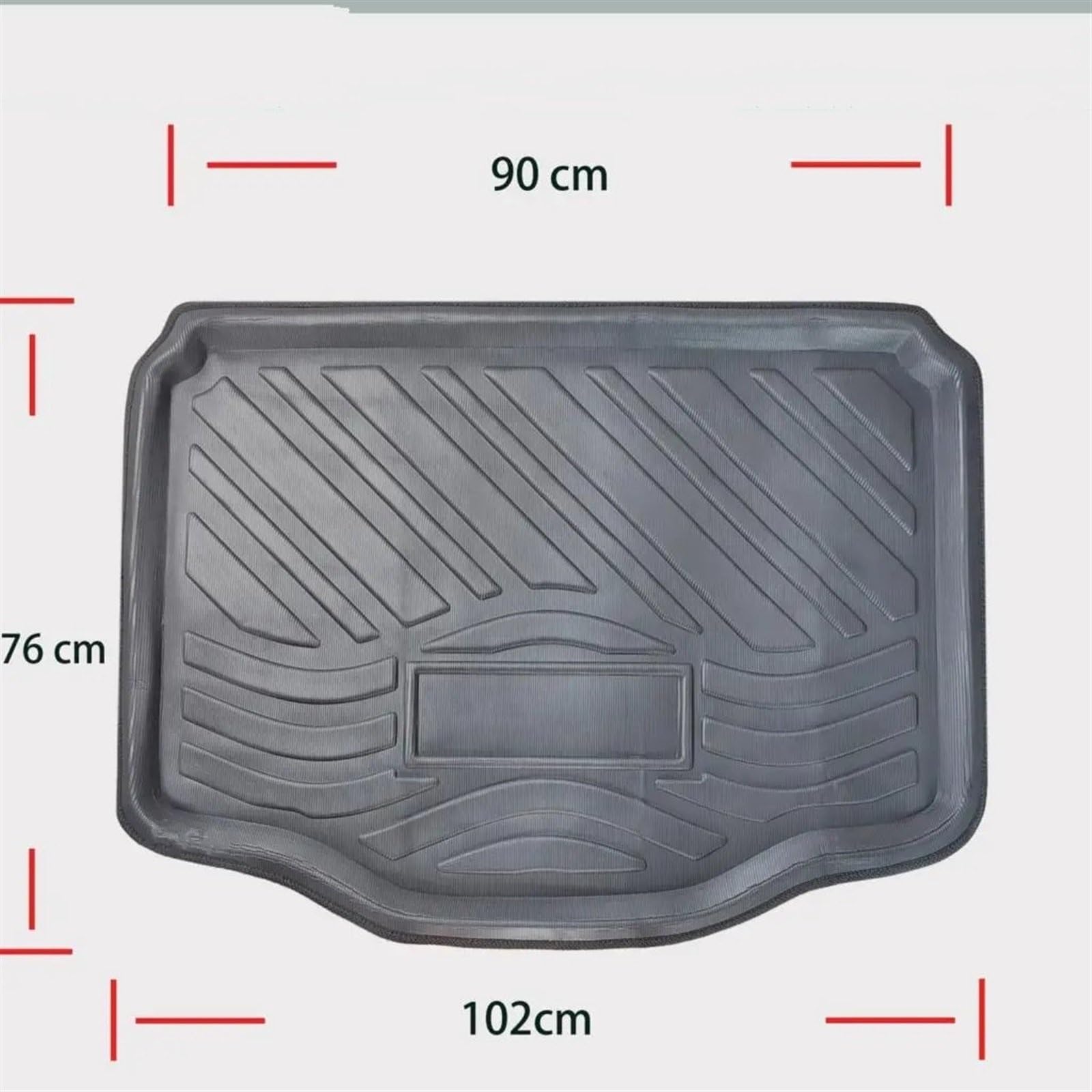 Baule Tappeto Protettivo Compatibile con Opel per Mokka X 2013 2014 2015 2016 2017 2018 Tappetino per Bagagliaio Posteriore su Misura per Auto