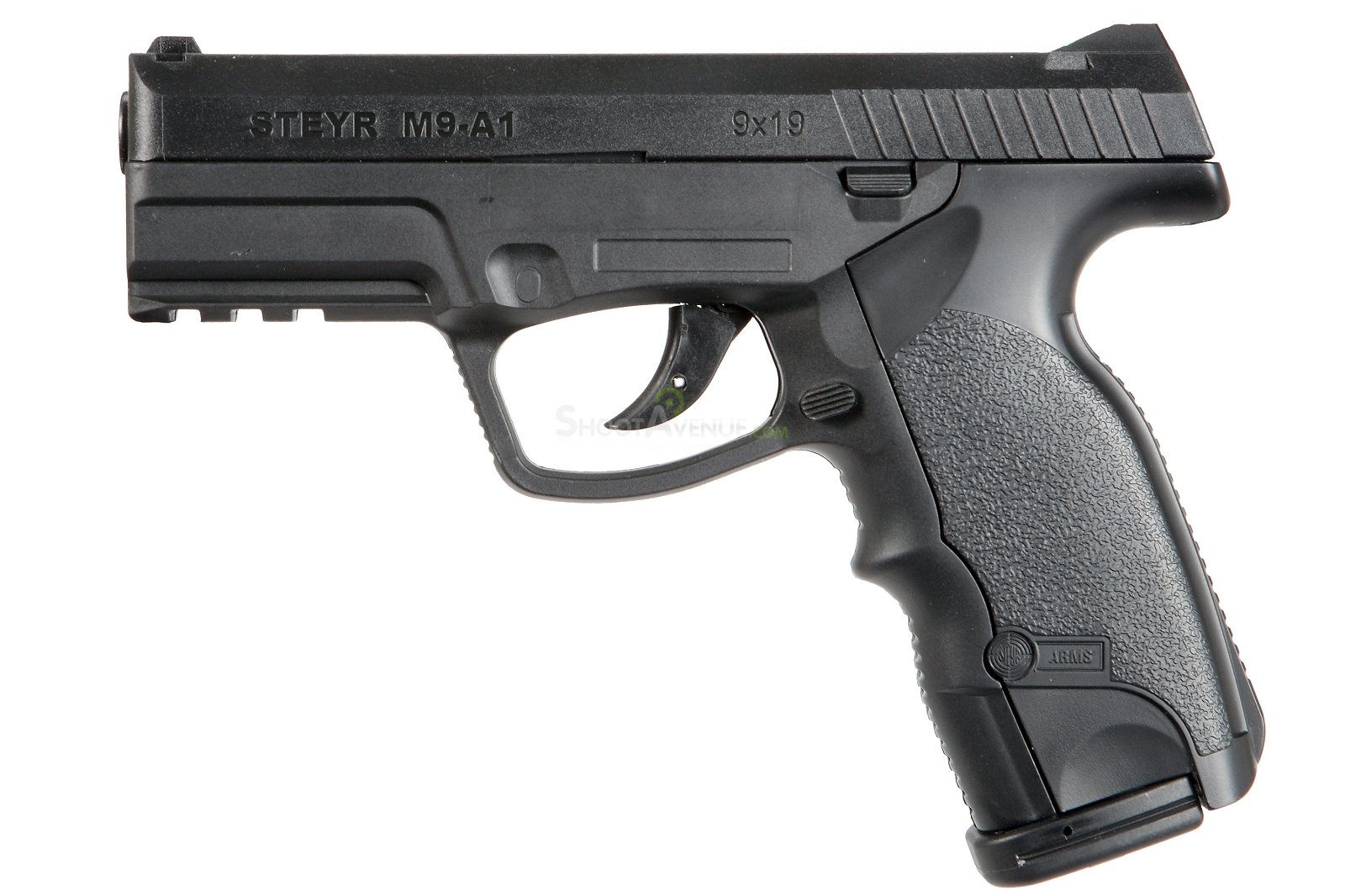 Pistola semiautomatica Airsoft Steyr M9-A1 6mm Co2. 2 Julios de Potencia.