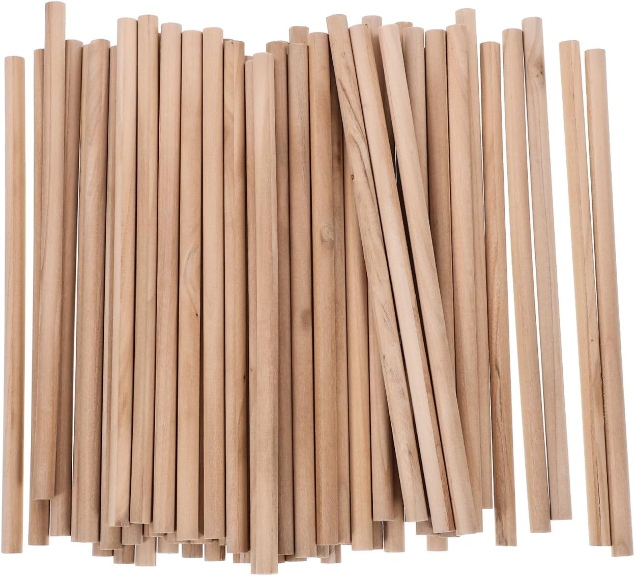 Garneck Pack of 100 Round Natural Wood Pencils - HB Pencils without Eraser - Perfect for Art Sketches and as a Party Reward, Ideal for School and Office