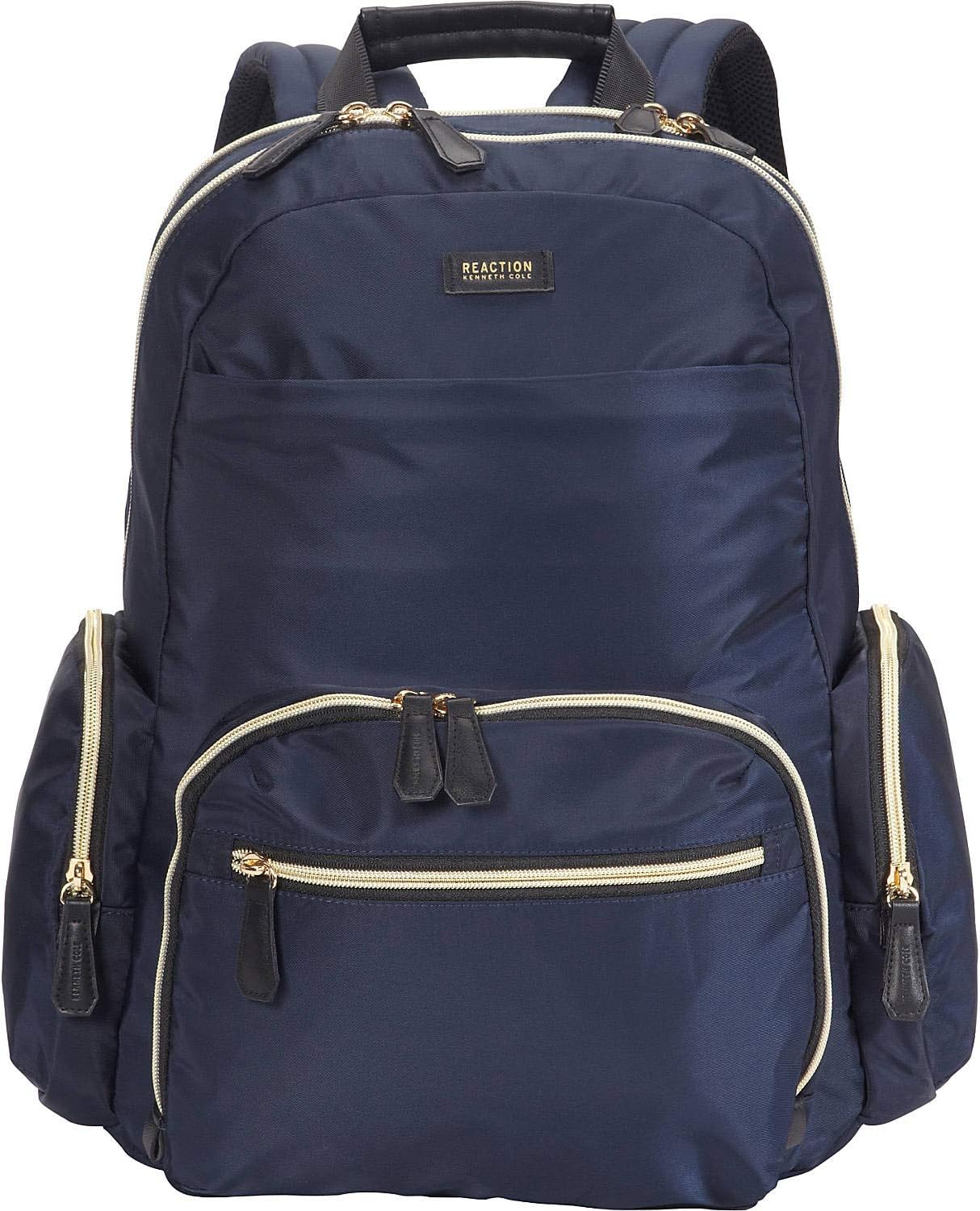 Kenneth Cole REACTIONREACTION womens Sophie Women's Silky Nylon 15" Laptop & Tablet Anti-Theft RFID Travel Backpack Bag Women's Laptop Backpack