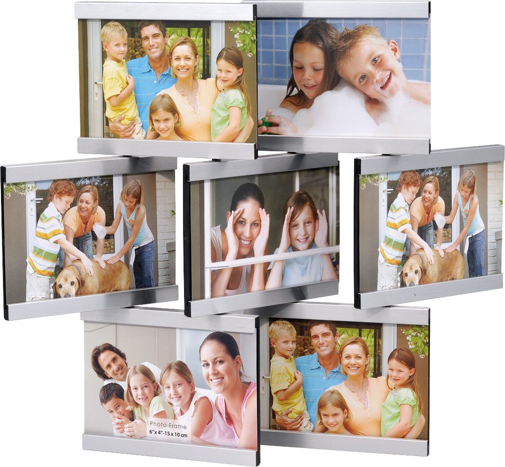 Cadre photo KG multi-vues pour habiller le mur de votre salon familial