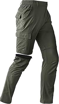 Amazon.com: Mens Hiking Convertible Pants Waterproof