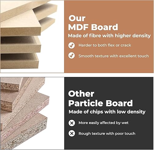 Miniatura 9 de Gabinete Buffet con Almacenamiento Estilo Granja con 4 Puertas y 2 Cajones, Gabinete de Almacenamiento de Cocina Grande de 55'' Madera Azul Barra de