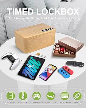 【スマホ依存対策】Timed Lock Box スマホ依存対策に】Timed Lock Box – La cono online