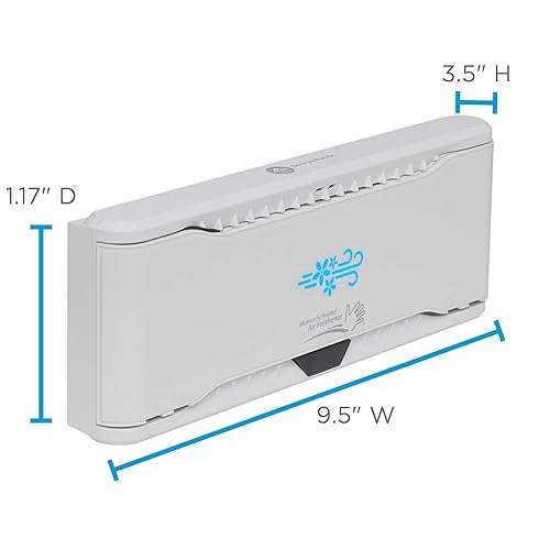 Miniatura 5 de GP PRO (Georgia-Pacific) Dispensador de ambientador automático ActiveAire (Georgia-Pacific), blanco, 56769, 9.500 pulgadas de ancho x 1.170 pulgadas