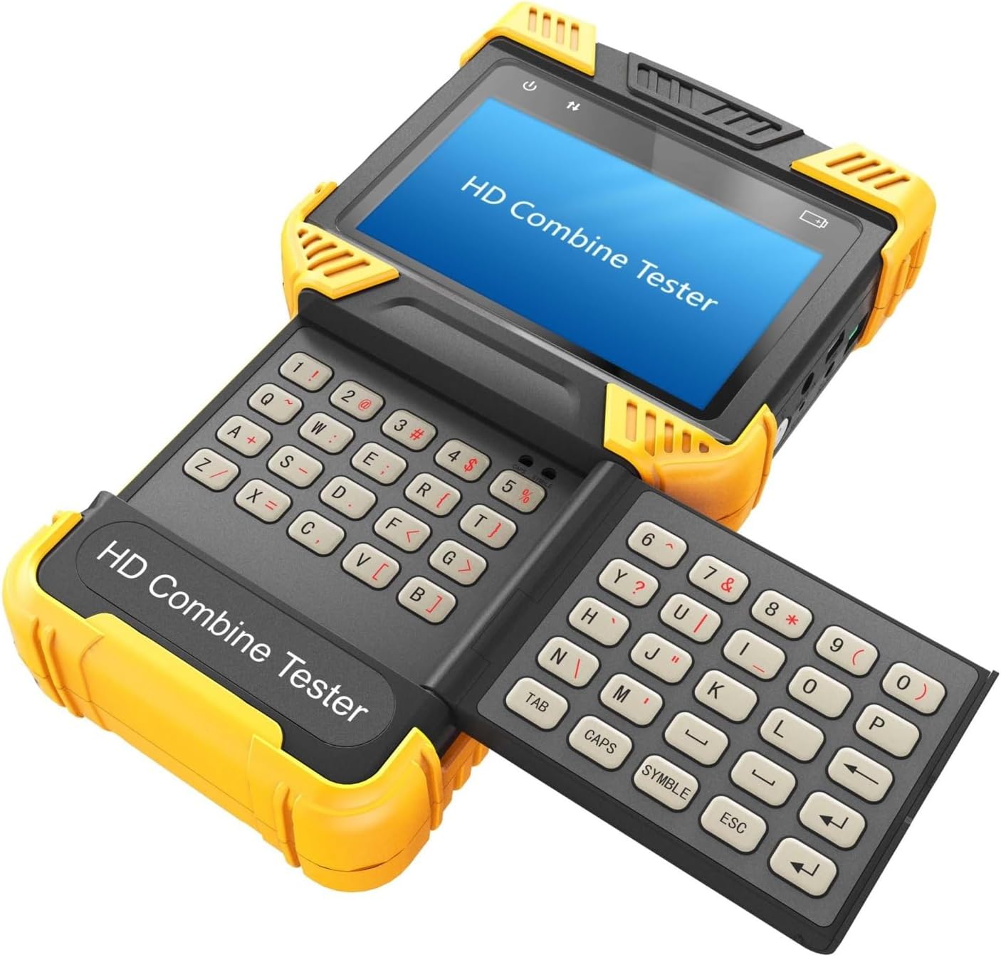 CCTVテストモニター T71 アルファベットキーボードボタン CCTV テスター非タッチスクリーン AHD TVI CVI CVB