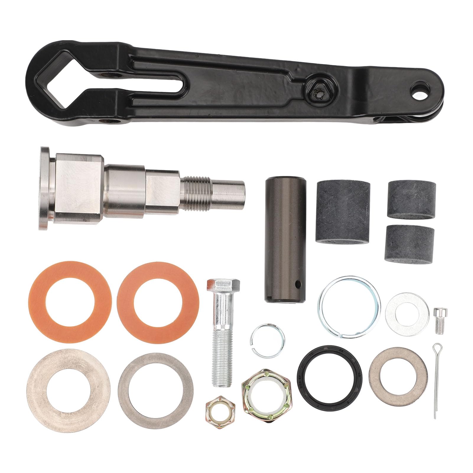 メル29044 Upper Gimbal Steering Arm Shaft Pin Seal Bushing Nut Kit for