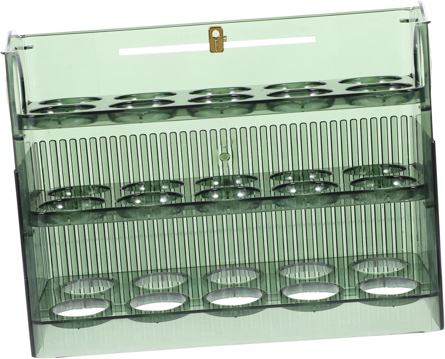 Garneck Egg Bin for Refrigerator Egg Holder Fridge Storage Rack for Refrigerator