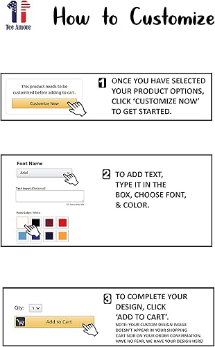 Miniatura 5 de TEEAMORE Body personalizado para bebé, añade tu texto para bebé niña y niño