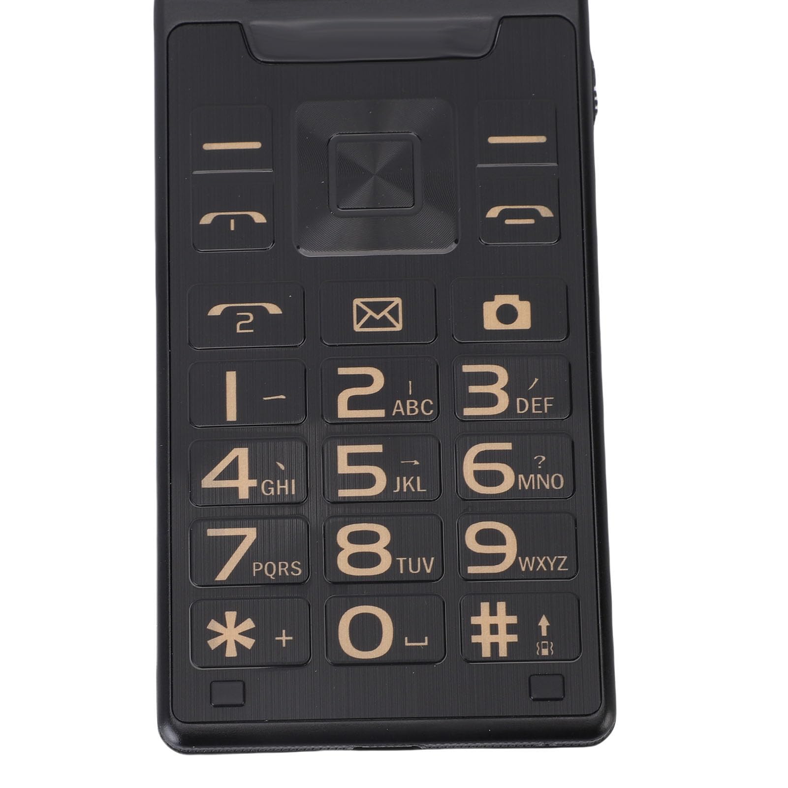 Annadue Telefon z klapką 4G dla Seniorów, Podwójny Ekran 3,0 Cala i 1,8 Cala, Podwójna Karta SIM, SOS, Aparat 1,3 MP, ze Skórzanym Etui.5900 MAh (Kolor rewolwerowca)