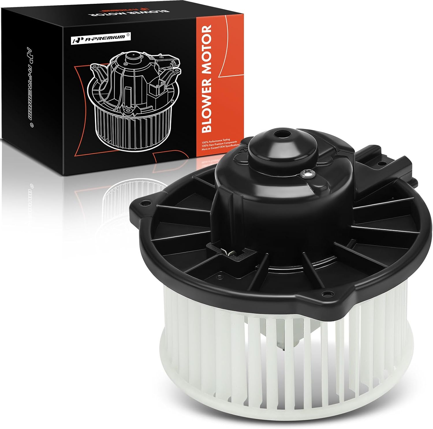 A-Premium Front HVAC Heater Blower Motor Compatible with Toyota Pickup, RAV4, T100, Tercel, MR2, Paseo & Mazda Miata, Miata & Mitsubishi Montero, Expo, Expo LRV & Eagle Summit