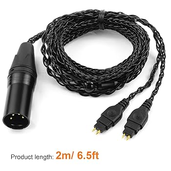 Sennheiser HD660S2 XLRバランスケーブル Amazon.com: Saipomor 6.5ft HD6xx Cord Replacement Upgrade