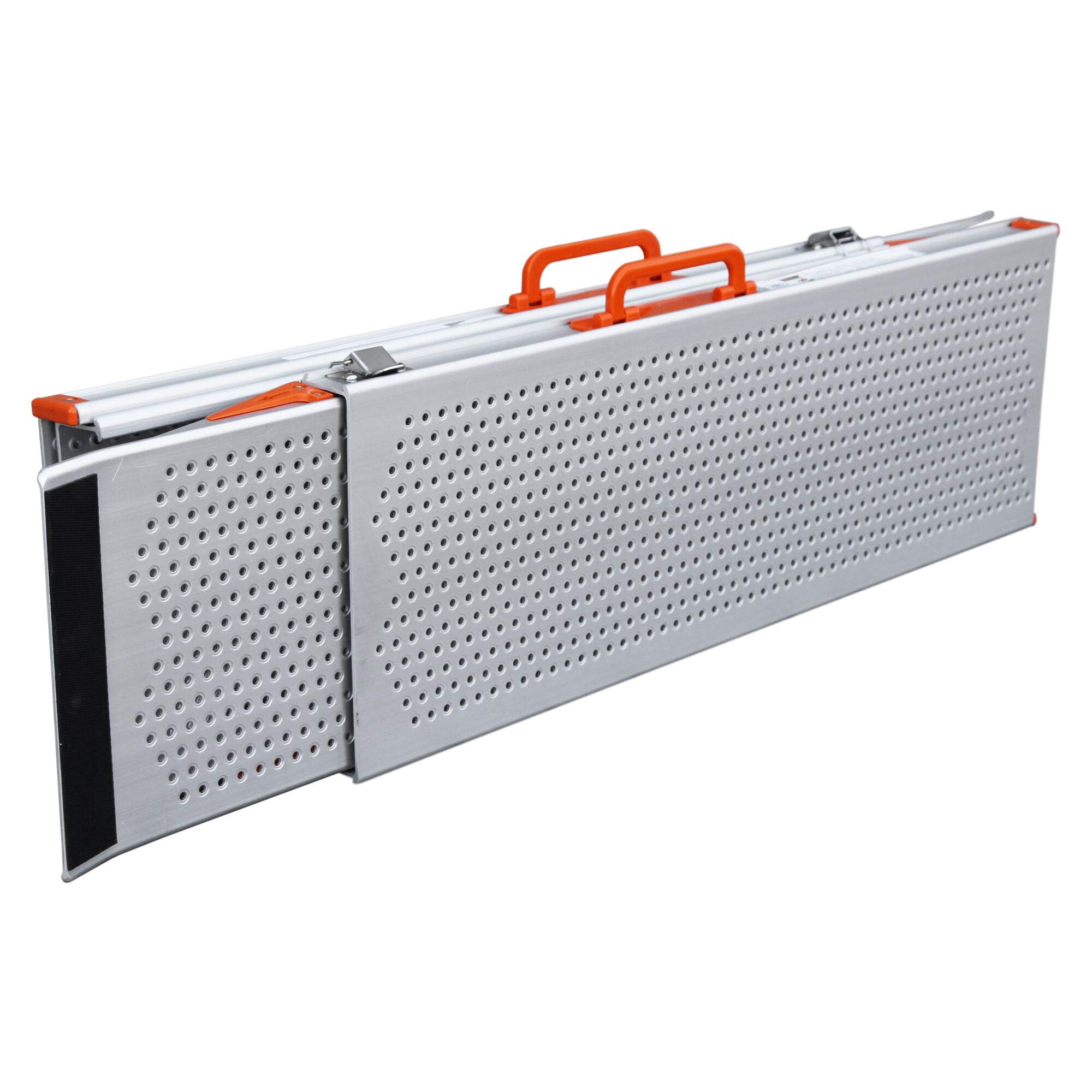 JWS 2245 - Rampa telescópica para silla de ruedas (150 cm, aluminio)