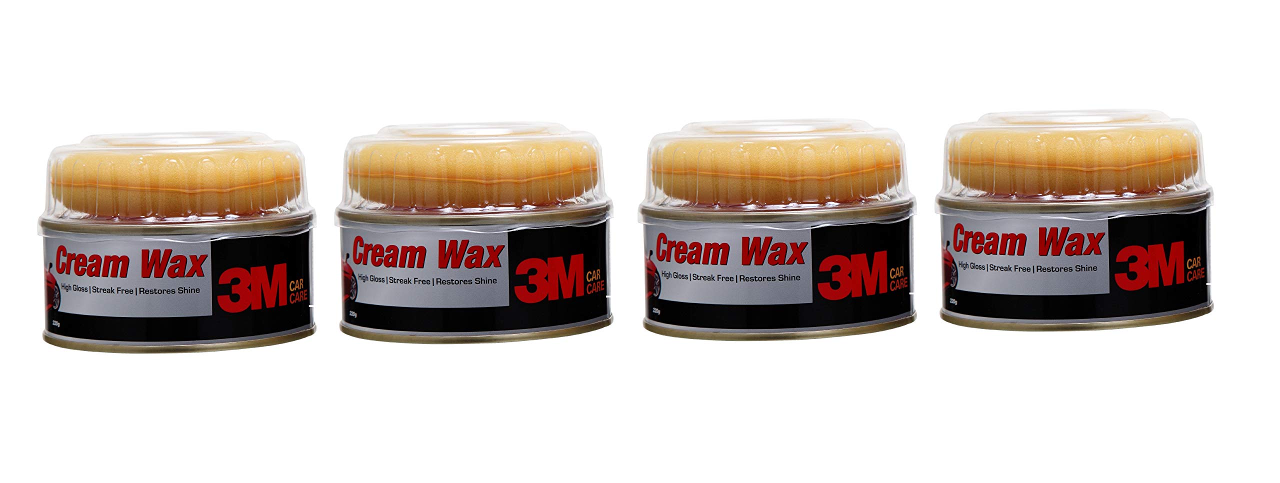 3M Car Care Cream Wax 220g (Pack of 4)-image-18