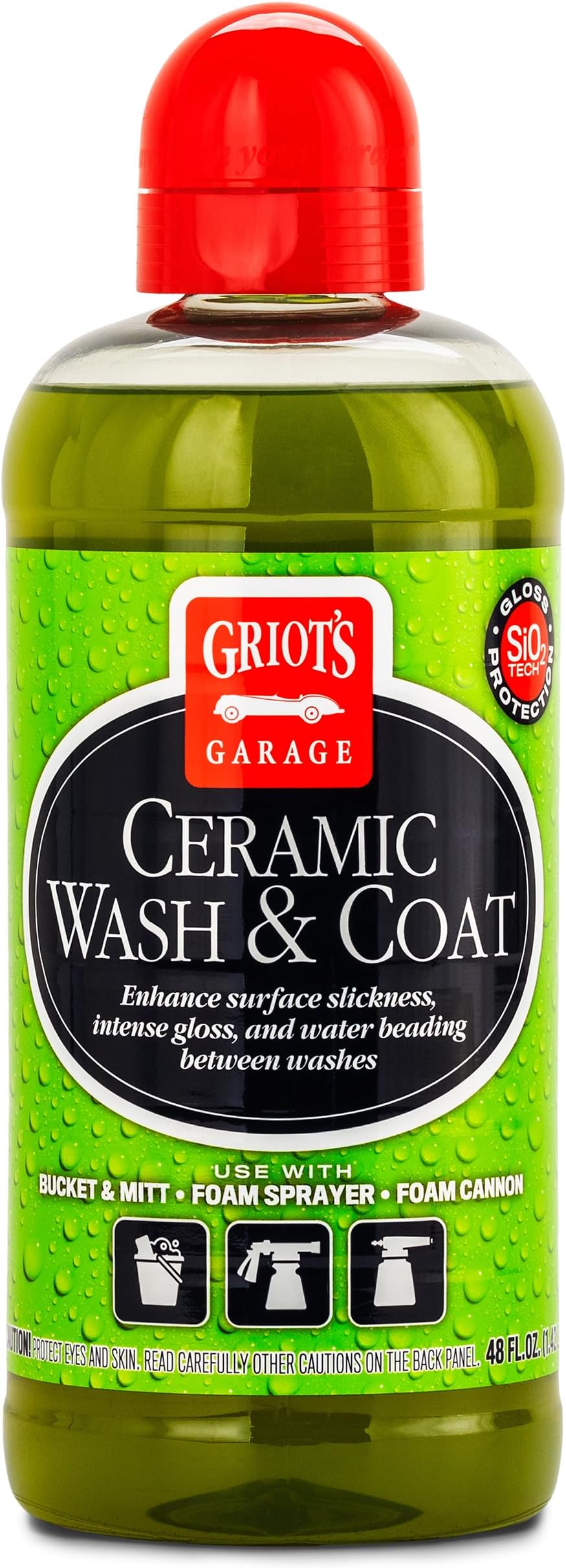 Griot's Garage 10885 Ceramic Wash & Coat 48oz