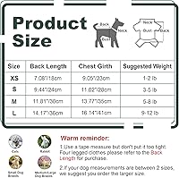 Vista 3 de Suéteres para perros pequeños, niño y niña, suéter de camuflaje para perro, chaleco de ropa de forro polar, suéter elástico para perros pequeños