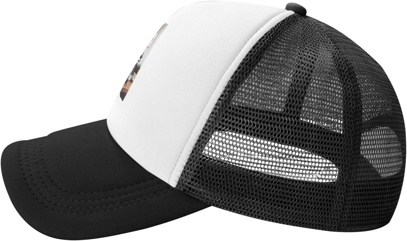 Oudrspo Espresso Machine Printed Mesh Baseball Cap - Breathable Sun Protection Hat with Adjustable Girth 4 71o2HJsX1FL. AC SL1500