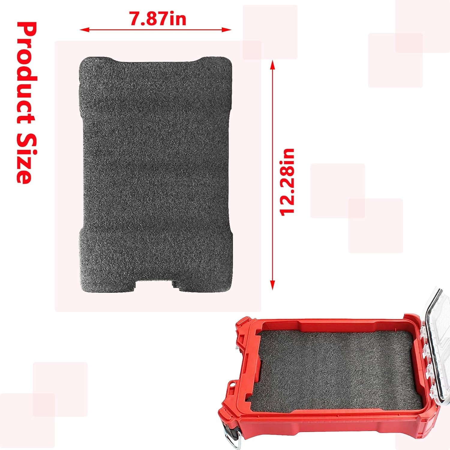48-22-8435 packout foam inserts for Milwaukee packout Drawer foam tool box inserts?2 pcs?