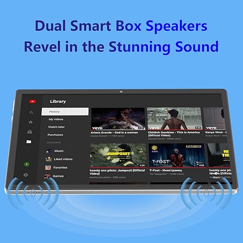 Miniatura 7 de Tablet Android 15, tabletas de 10 pulgadas 8 GB de RAM+64 GB ROM con teclado y ratón, procesador de cuatro núcleos de 1.8 GHz, cámara de 8 MP, Negro