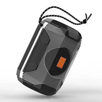 VEHOP Wireless 5W Bluetooth Speaker with RGB Light & Upto 6Hrs Playtime, Loud Sound and Deep Bass, Also Support Pen Drive, SD Card, AUX, FM & Call Function for Android & iOS