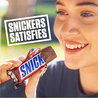 Snickers Peanut Caramel Nougat Milk Chocolate Snack Multipack Bars 4 x 40g
