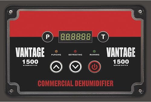 Vista 15 de B-AIR VG-1500 - Deshumidificador comercial de 50 pintas 235 CFM 70.3 Amp para reparación de moho de daños por agua, azul