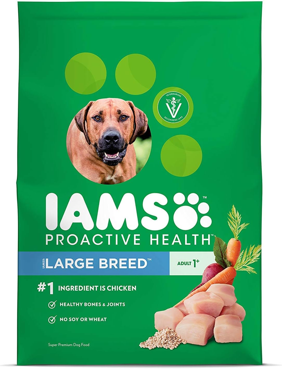 - Proactive Health Large Breed Dry Dog Food, Adult Dry Dog Food for Large Breeds, Chicken, 30 lb. Bag
