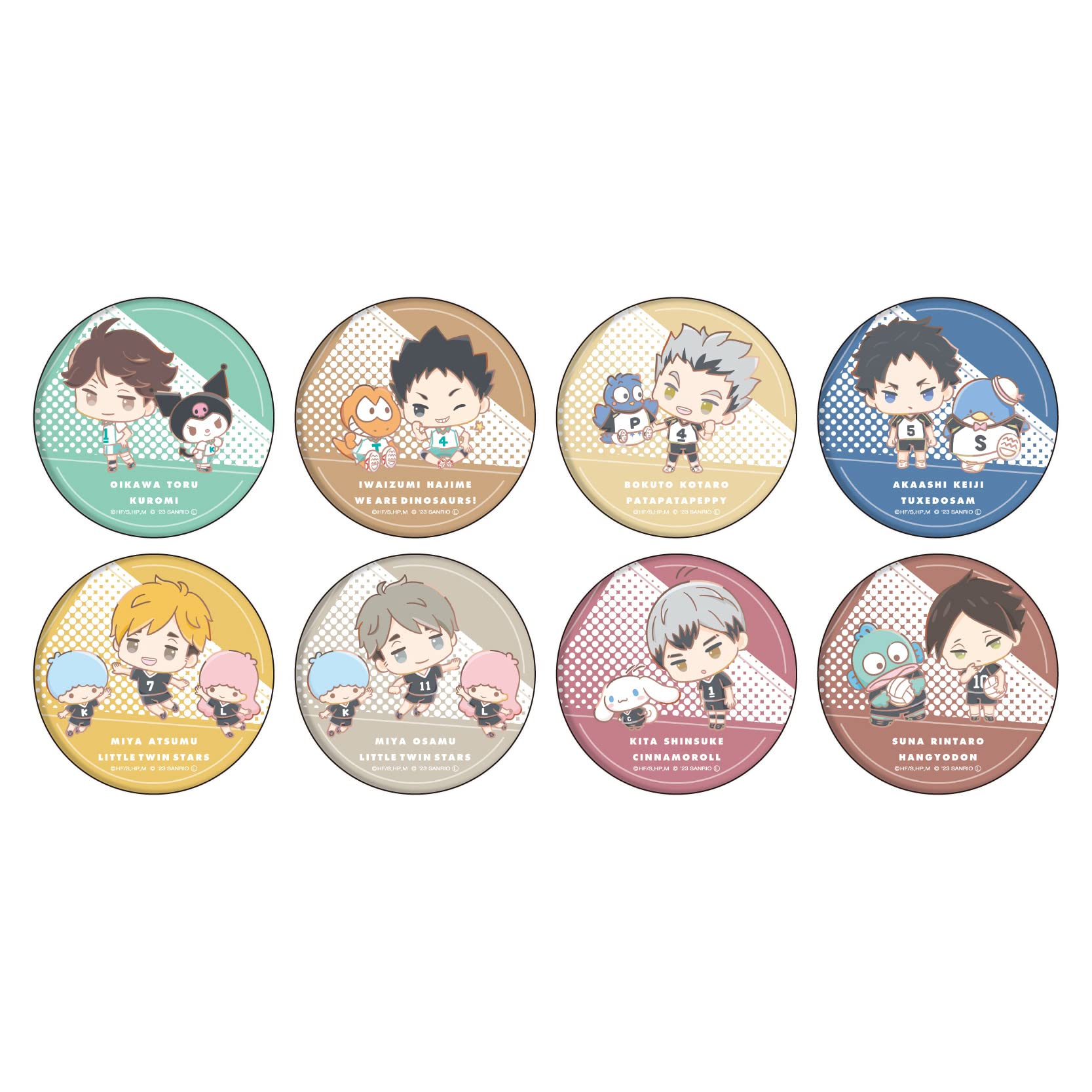 Amazon.co.jp: A3 ハイキュー!!×サンリオキャラクターズ 02 ミニキャラ 