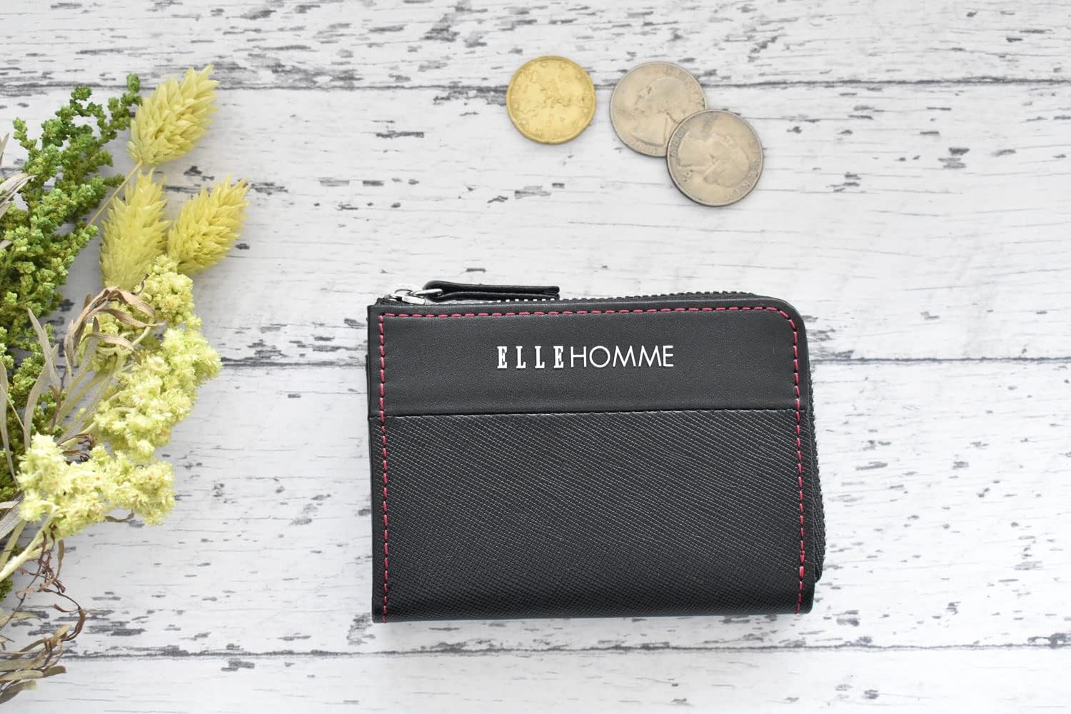 Marseille L-Shaped Zipper Coin Purse