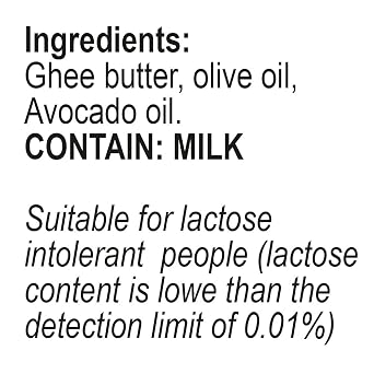 Mantova Spray Ghee Butter, Original, 5 Fl Oz (Pack of 6)