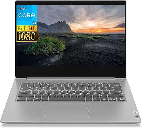 Lenovo Laptop IdeaPad 3 2023, pantalla FHD de 14 pulgadas, procesador Intel Core i3-1115G4 de hasta 4.1 GHz, 8 GB de RAM, 256 GB SSD, gráficos Intel