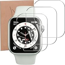 3 Pezzi Pellicola Protettiva per AcclaFit P5 Smartwatch/Smartwatch Women Men 1.85 Pollici, Ultra Sottile Trasparente Morbida TPU Schermo Protettivo Sensibile al Tatto Protezione Schermo