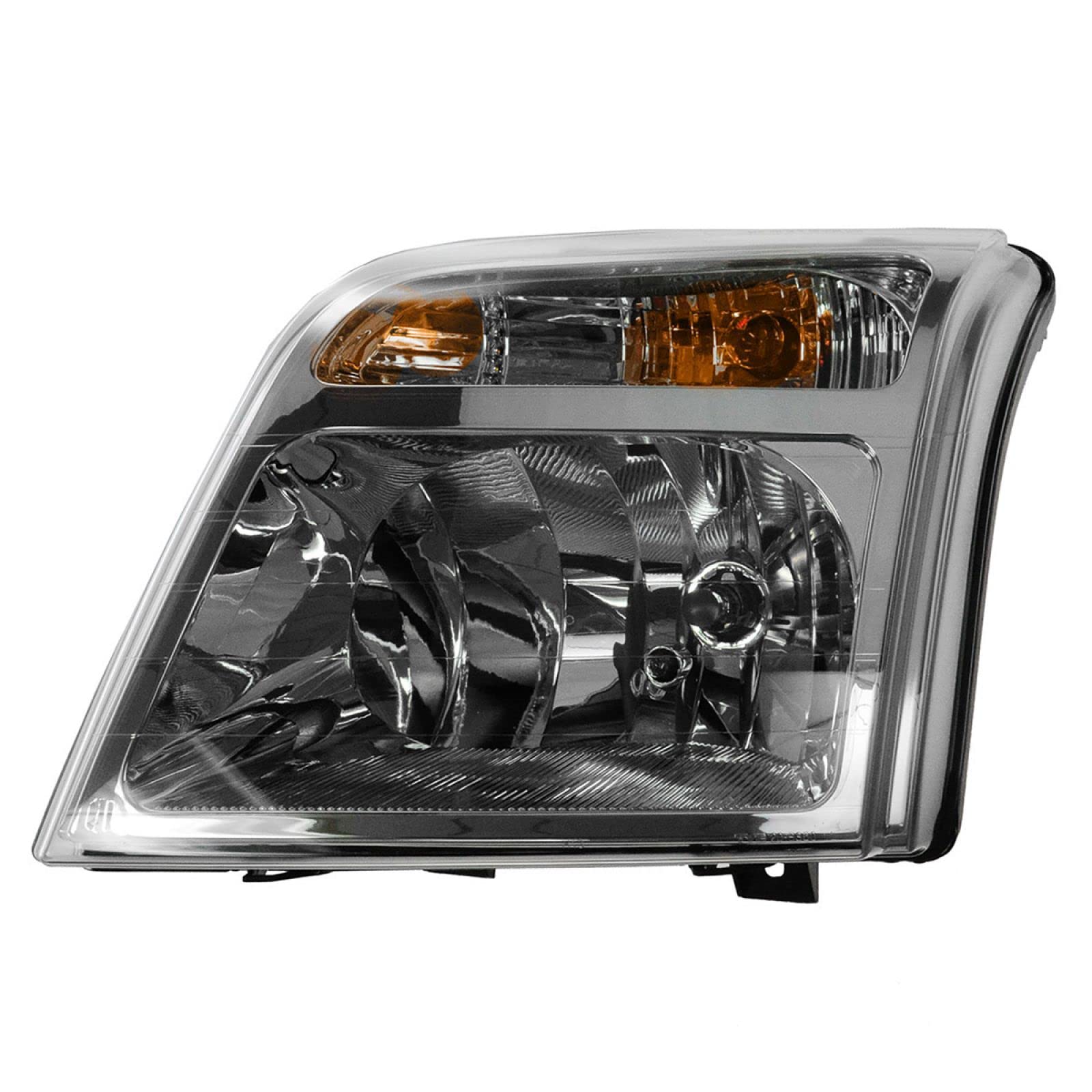 TRQ Driver Side Headlight Assembly Compatible with 2010-2013 Ford Transit Connect FO2502296