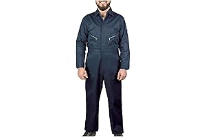 Work Men's Big-Tall Long Sleeve Twill Coverall