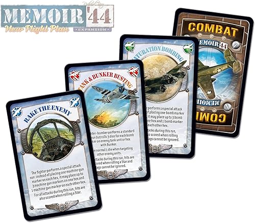 Miniatura 6 de Memoir '44 Nuevo plan de vuelo de expansión del juego de mesa – ¡Lleva a los cielos con este emocionante combate aéreo de la Segunda Guerra Mundial!
