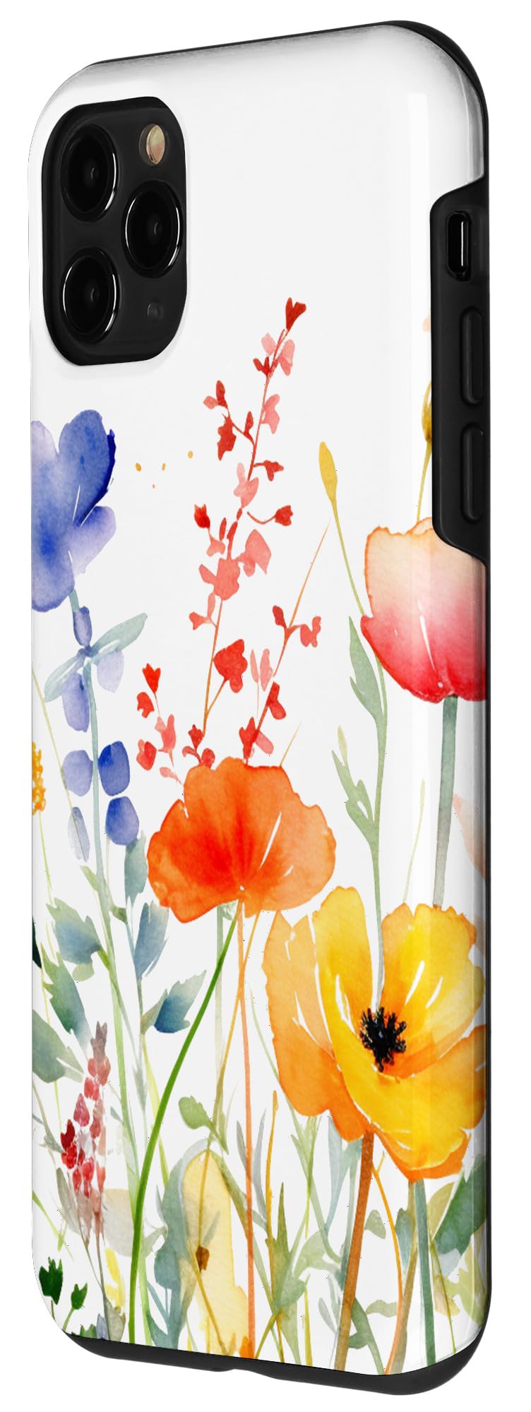 Wildflower Watercolor Pattern Case for iPhone 11 Pro - Image 2