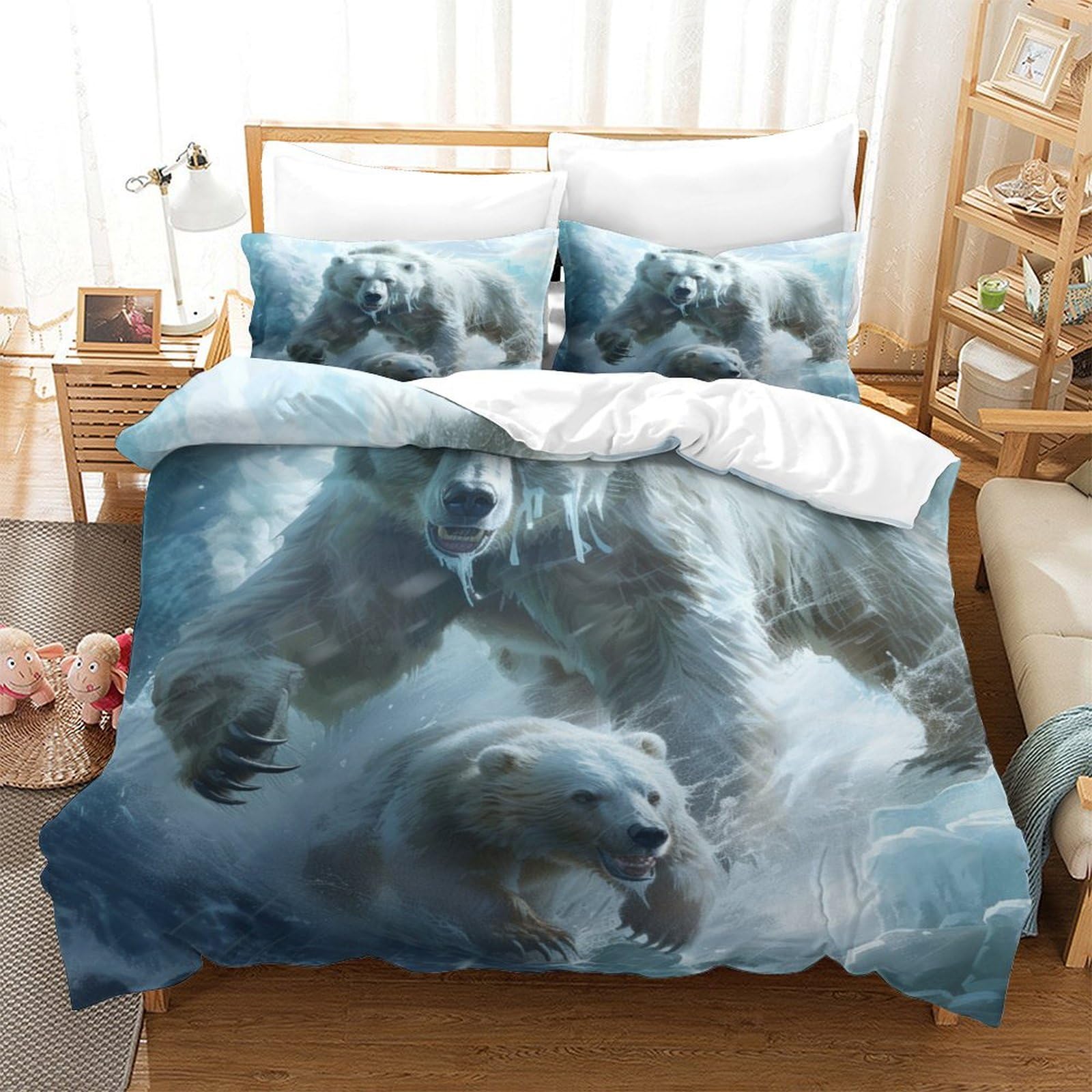 Parure de lit 140x200 douce pour stopper les irritations et bien dormir la nuit