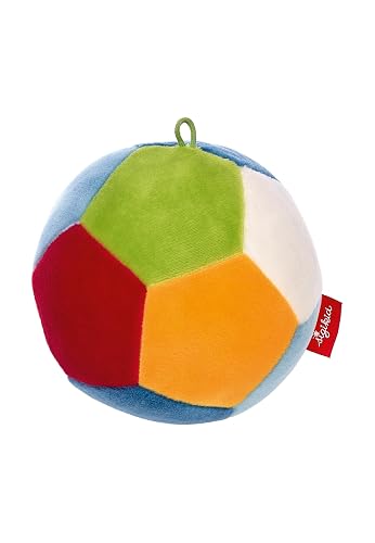 Sigikid PlayQ 42313 - Pelota Activa para bebés y niñas (Recomendado Desde el Nacimiento), Multicolor