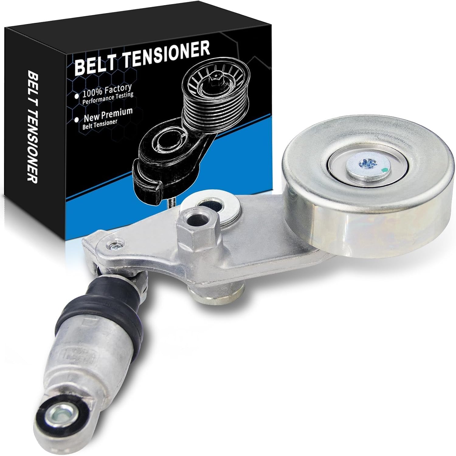 38322 Belt Tensioner Assembly with Pulley for:-Honda Odyssey 2002 2003 2004 3.5L, OE# 31170P8FA02 31170P8FA03 311710P8FA020 31170-P8F-A02 31170-P8F-A03 311710-P8FA-020