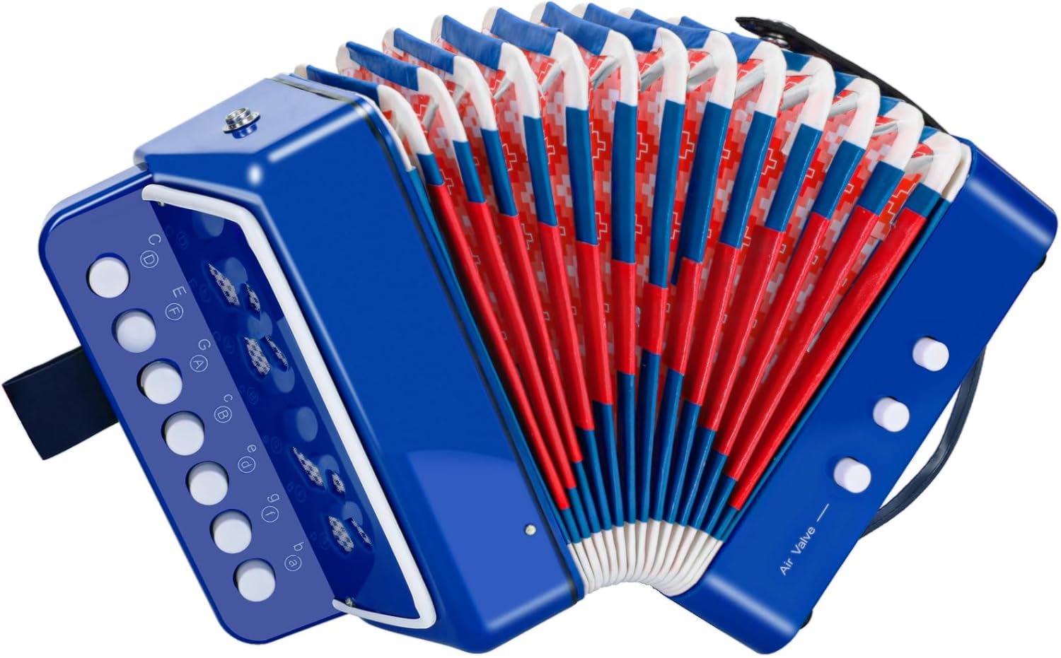 Accordéon pour enfants, accordéon à 10 touches avec sangles, instrument