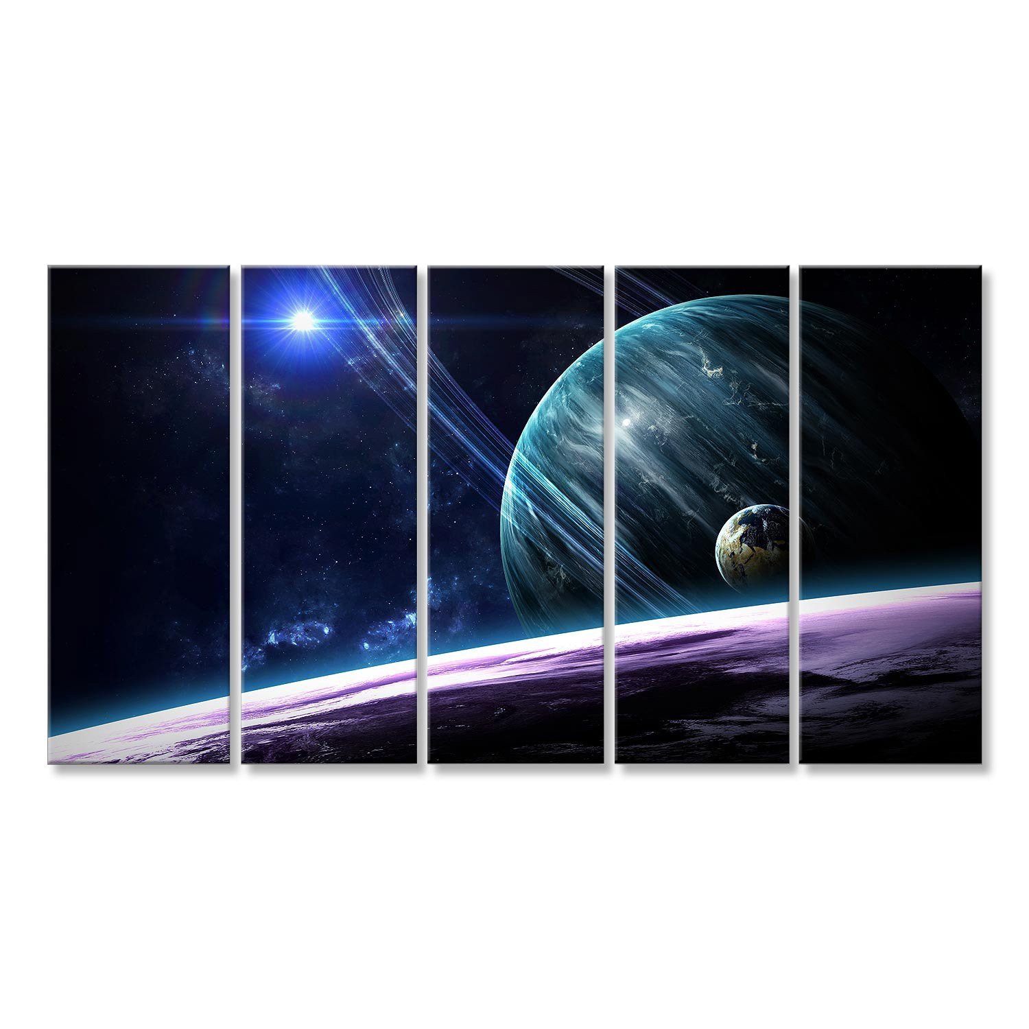 Tableau sur toile espace pour transformer un mur vide et triste