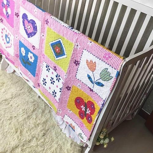 Miniatura 9 de ABREEZE Colcha de verano con aire acondicionado para niños, manta acolchada de 43 x 51 pulgadas