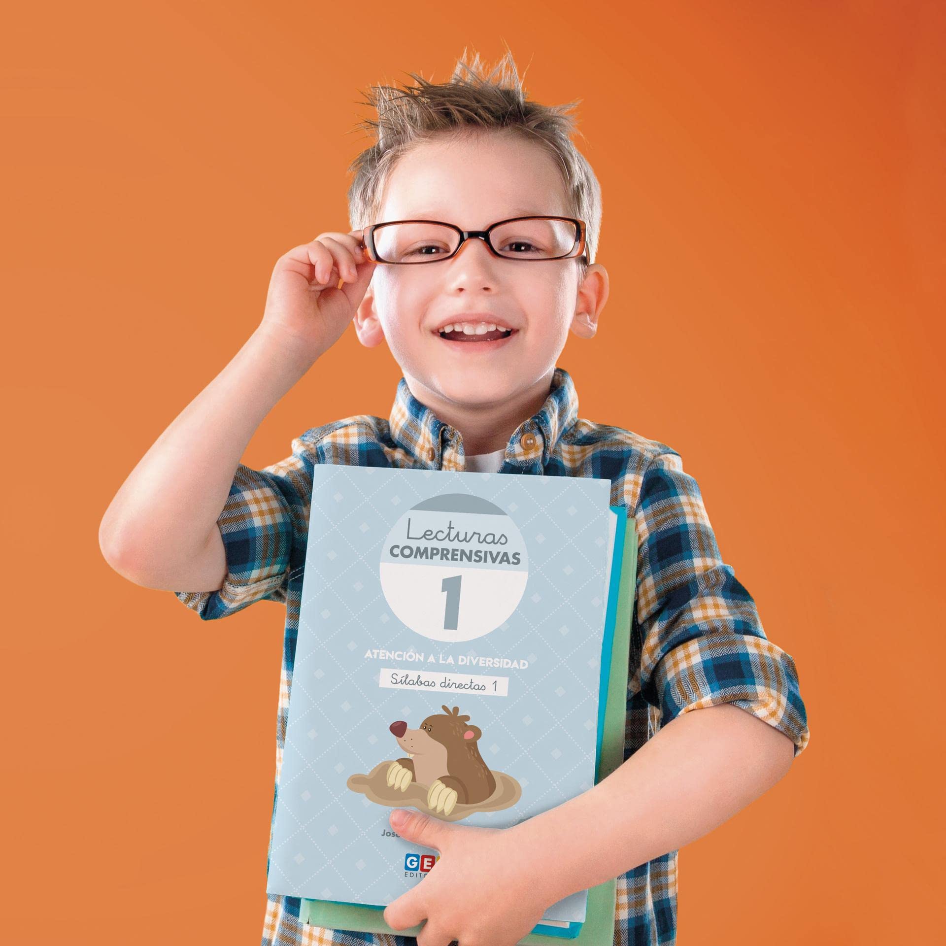 APRENDER A LEER Y ESCRIBIR | Aprender a Leer 5 Años - Pack De Lecturas Comprensivas para aprender Sílabas Directas e Inversas | Libros Niños 4 Años | Educación Infantil | Incluye Organizador.